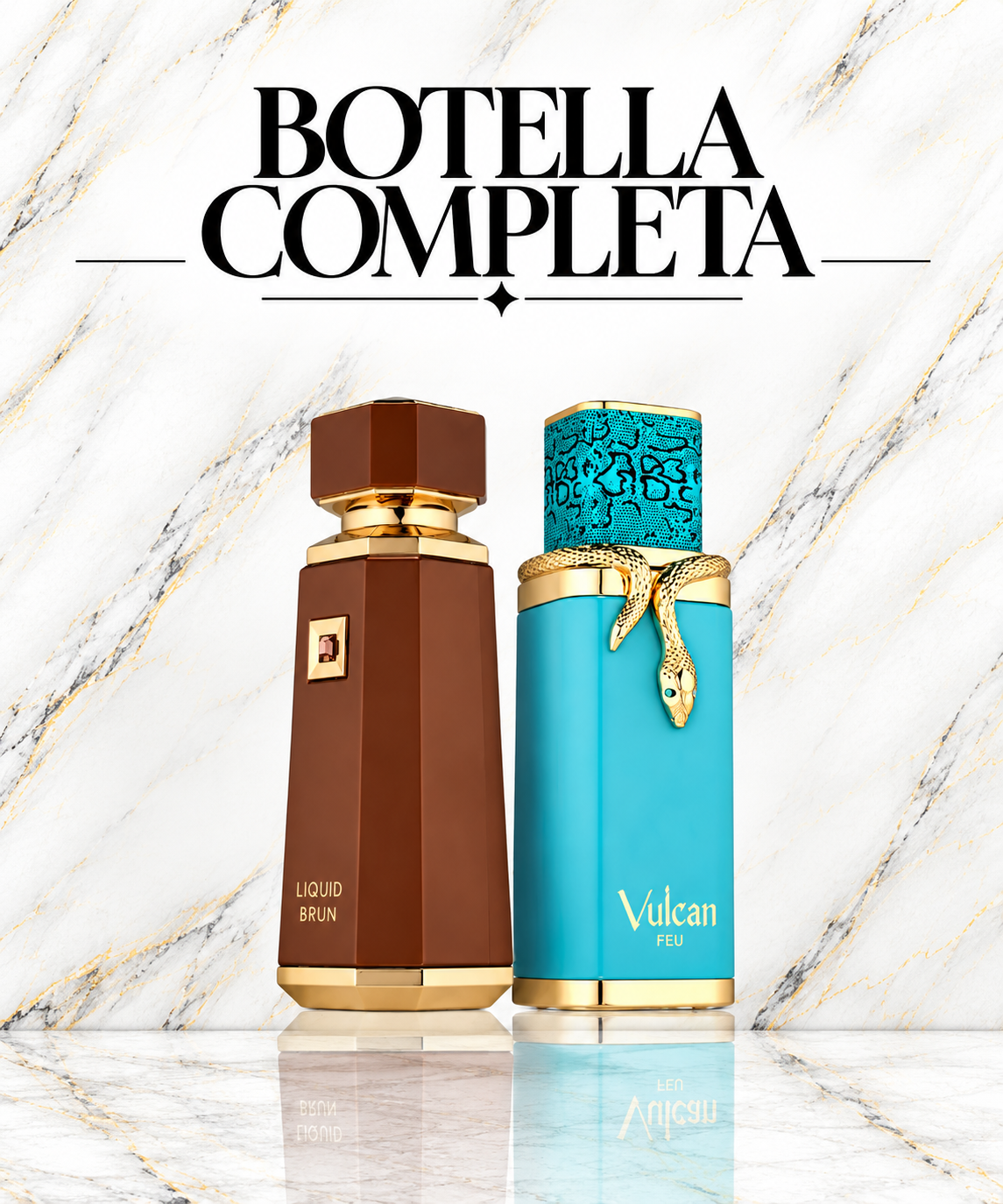 Gift Set Vulcan Feu 100 ML + Liquid Brun 100 ML